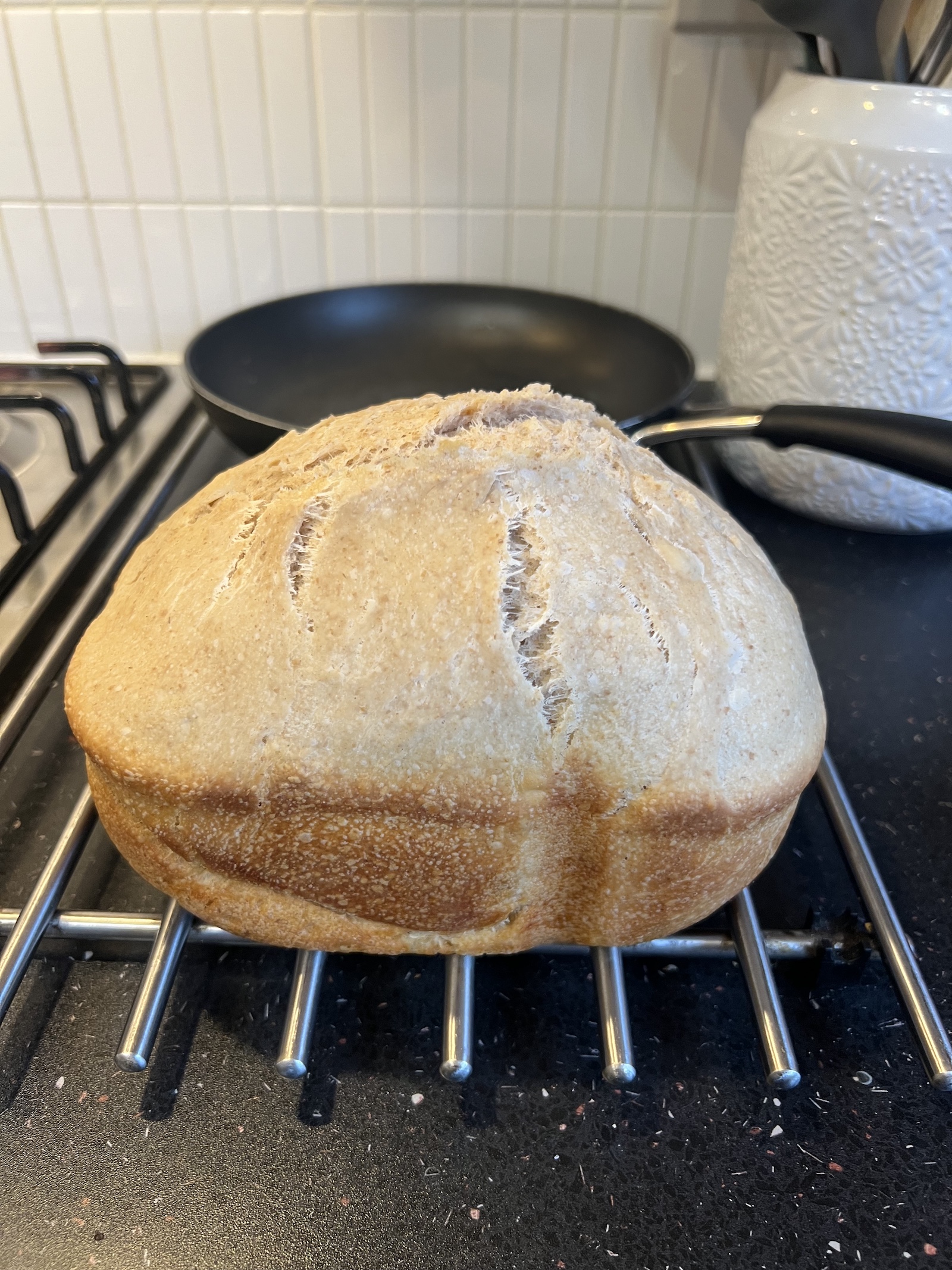 - high dome from being unscored